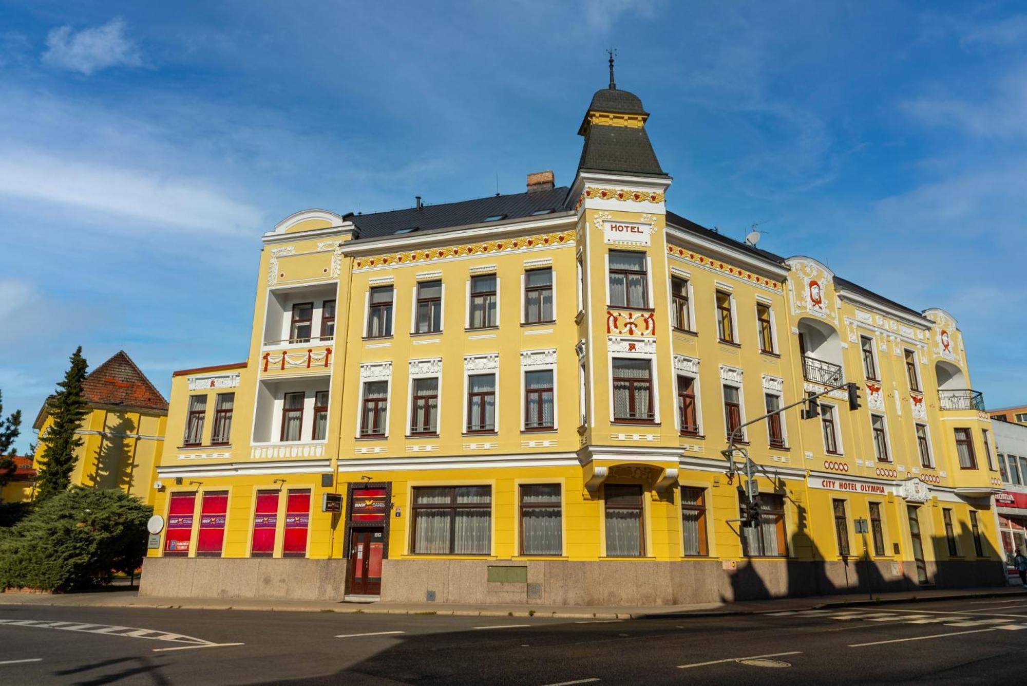 Hotel Olympia Česká Lípa 外观 照片